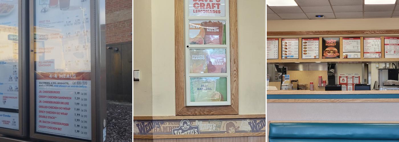 Wendy's Menu