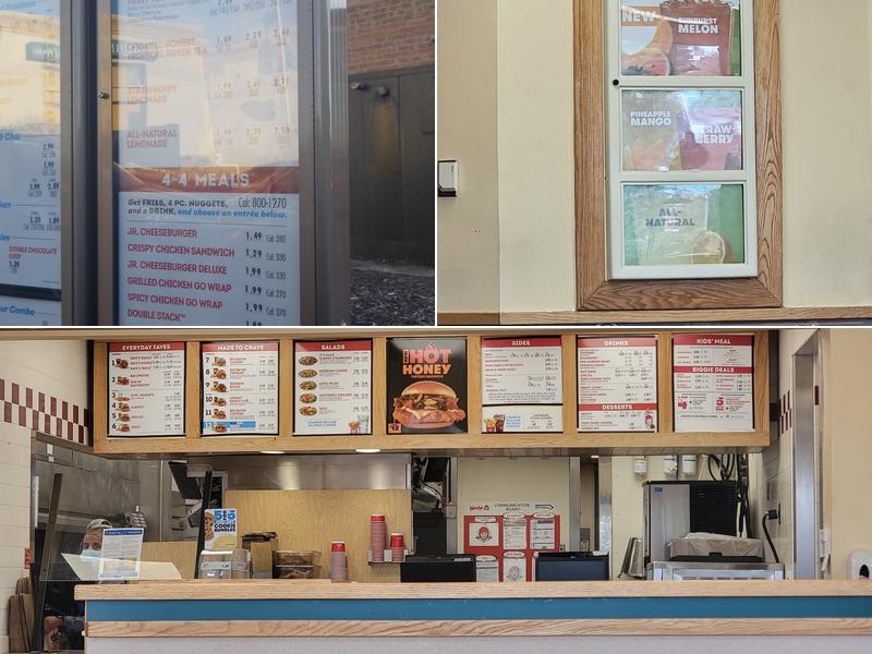 Wendy's Menu