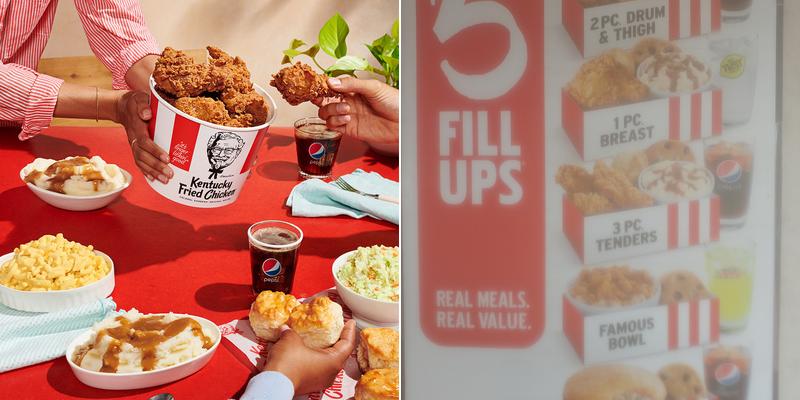 KFC Menu