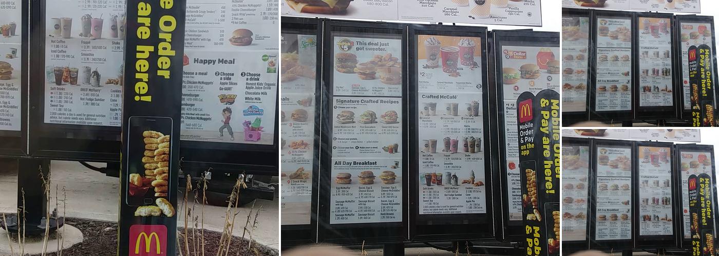 McDonald's Menu