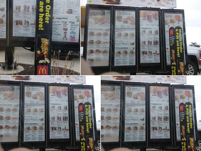 McDonald's Menu