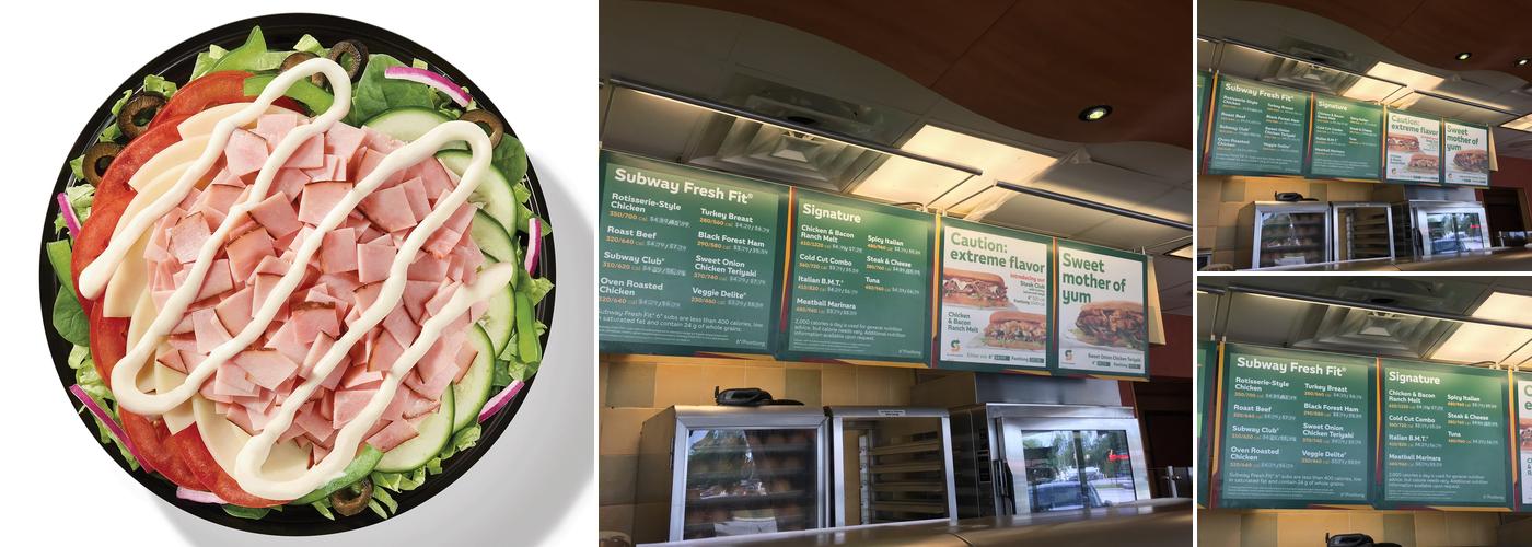 Subway Menu