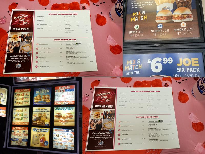 White Castle Menu