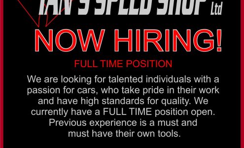 Ian's Speed Shop