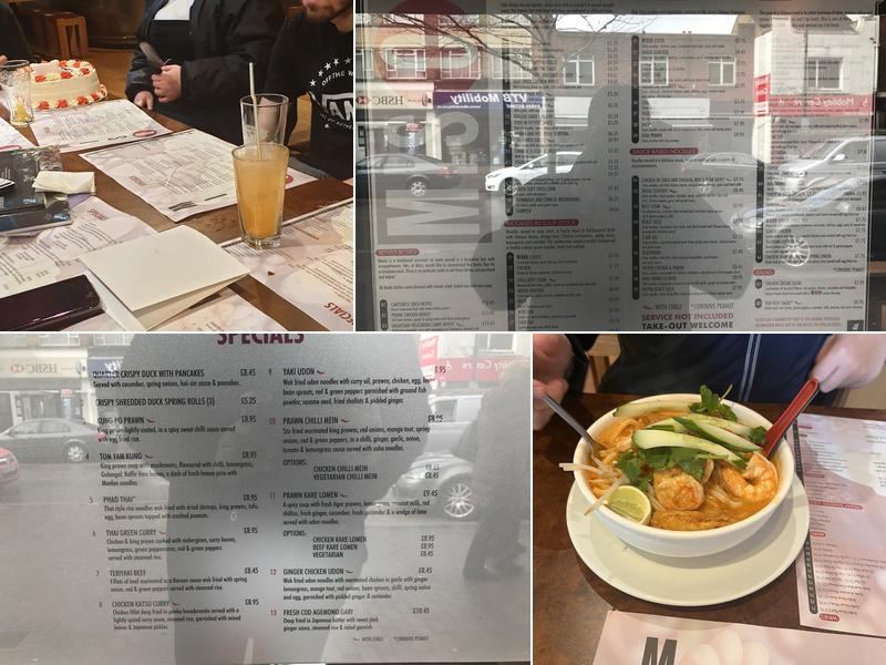 Miso Noodle Bar Menu