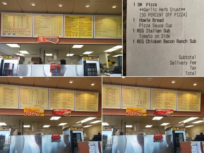 Hungry Howie's Pizza Menu