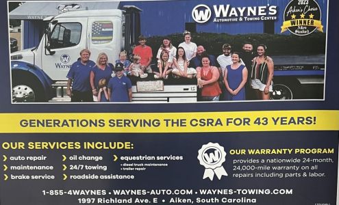 Wayne's Automotive and Towing Center