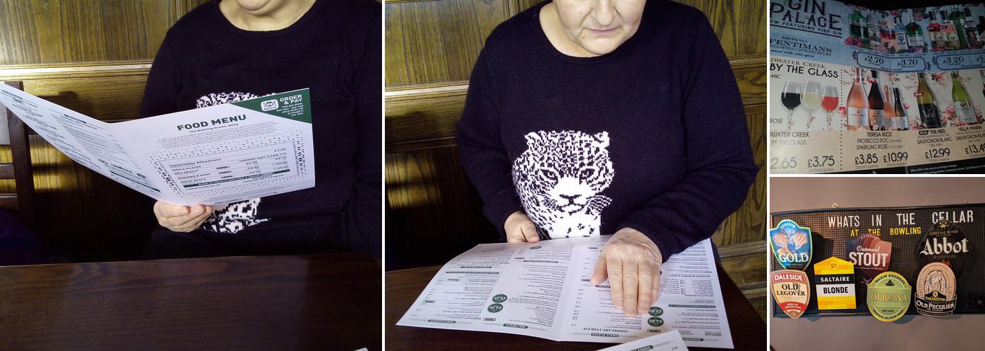 The Bowling Green - JD Wetherspoon Menu