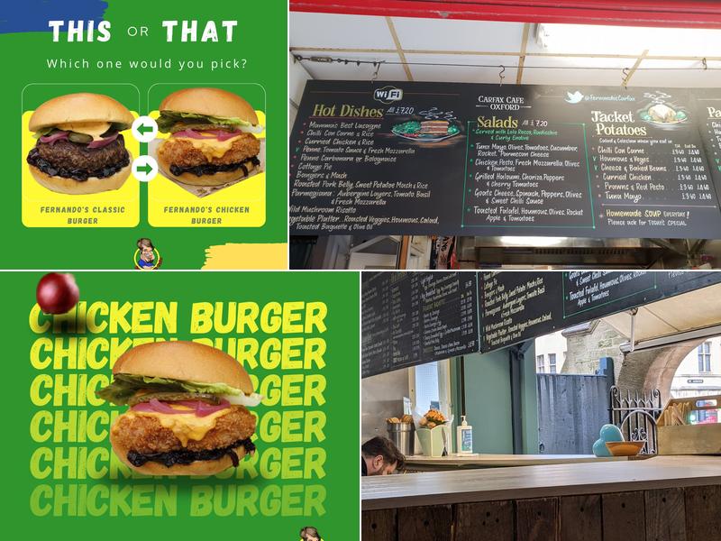 Fernando's Café Menu