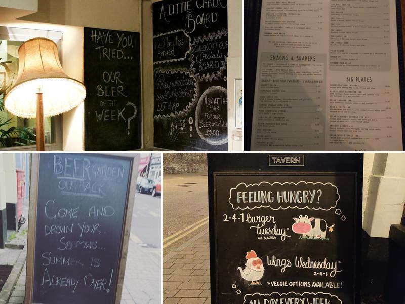 The Jericho Tavern Menu