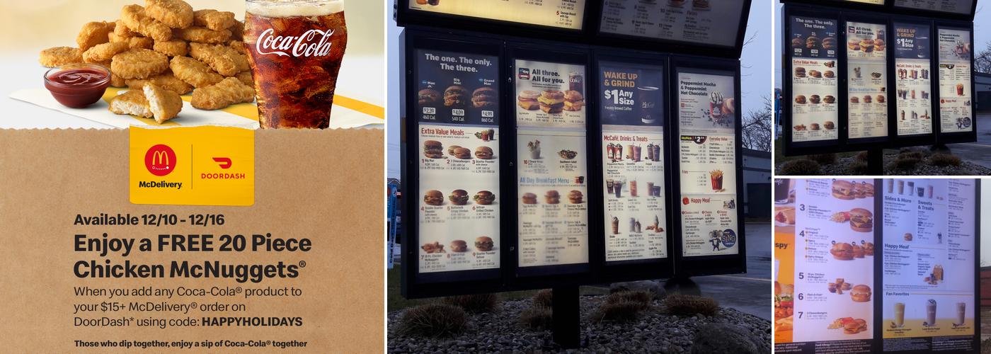 McDonald's Menu