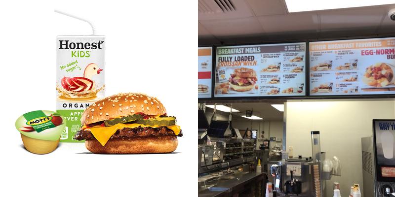 Burger King Menu