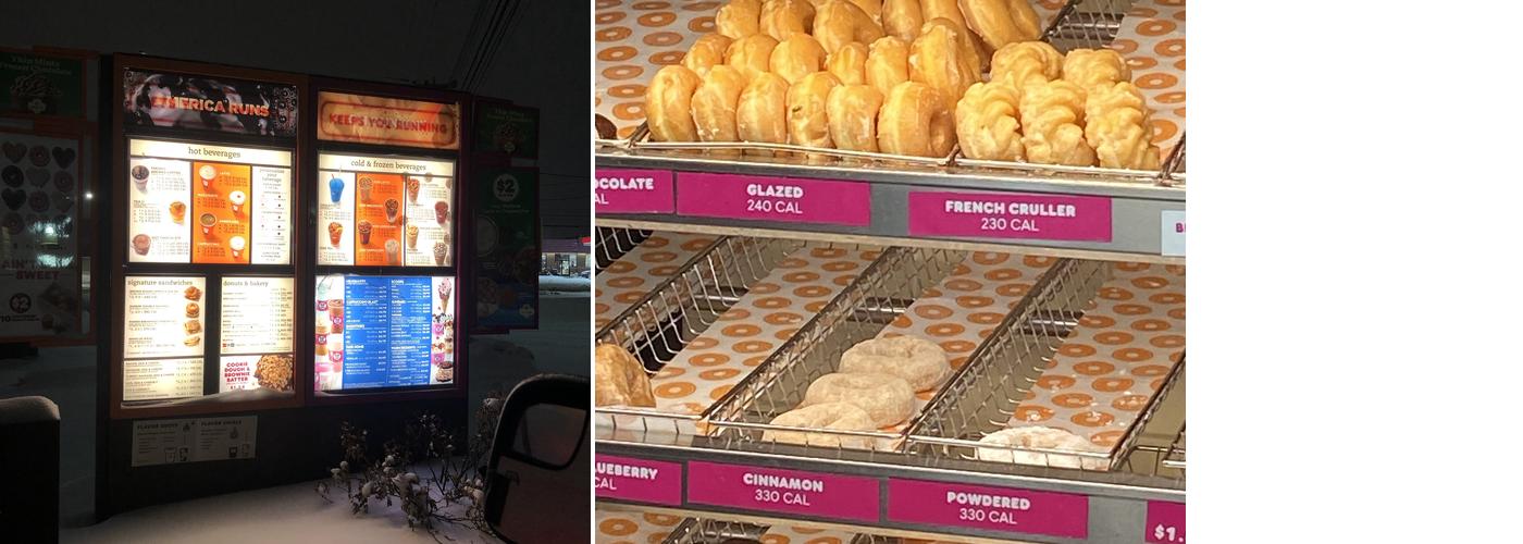Dunkin' Menu