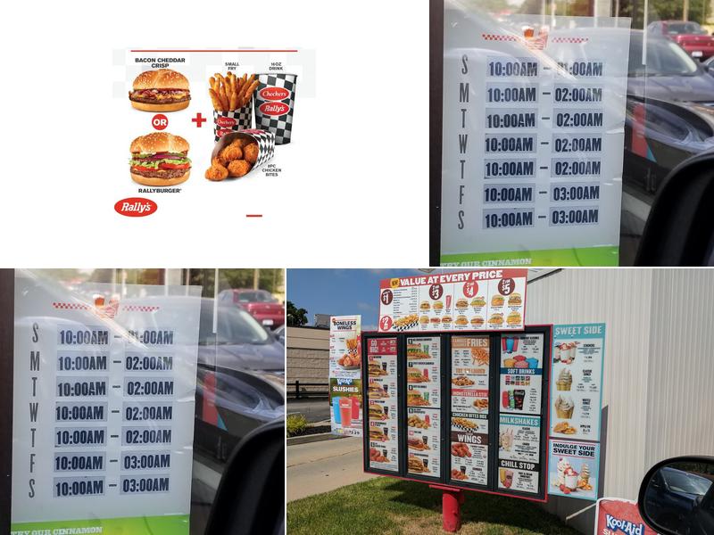 Checkers Menu