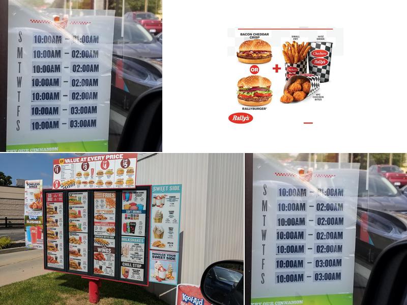 Checkers Menu
