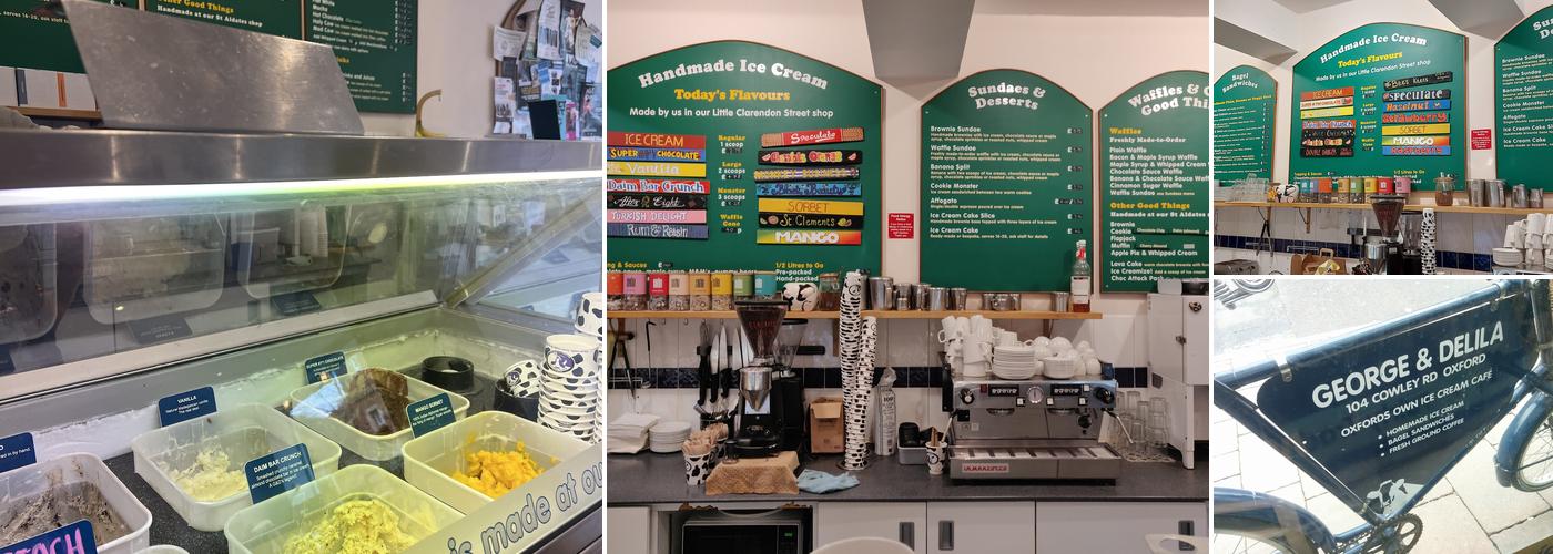 George & Delila Menu