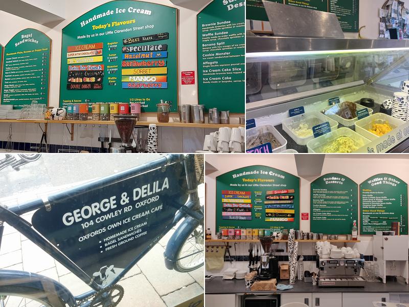 George & Delila Menu