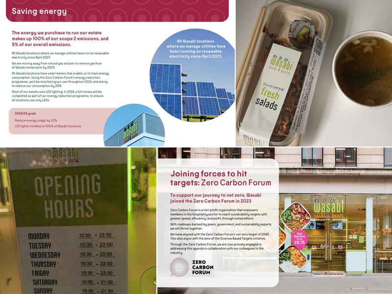 Wasabi Sushi & Bento Menu