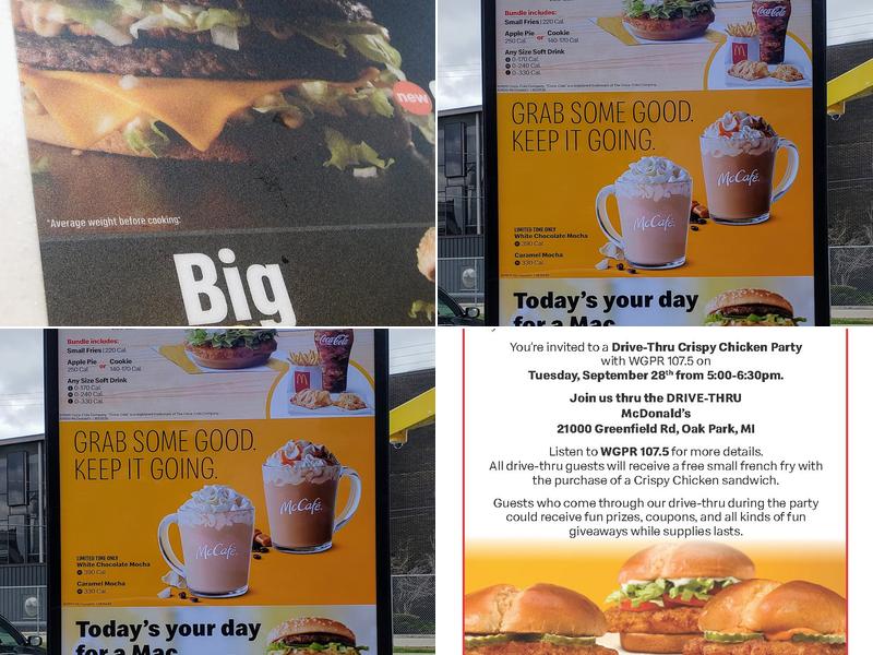McDonald's Menu