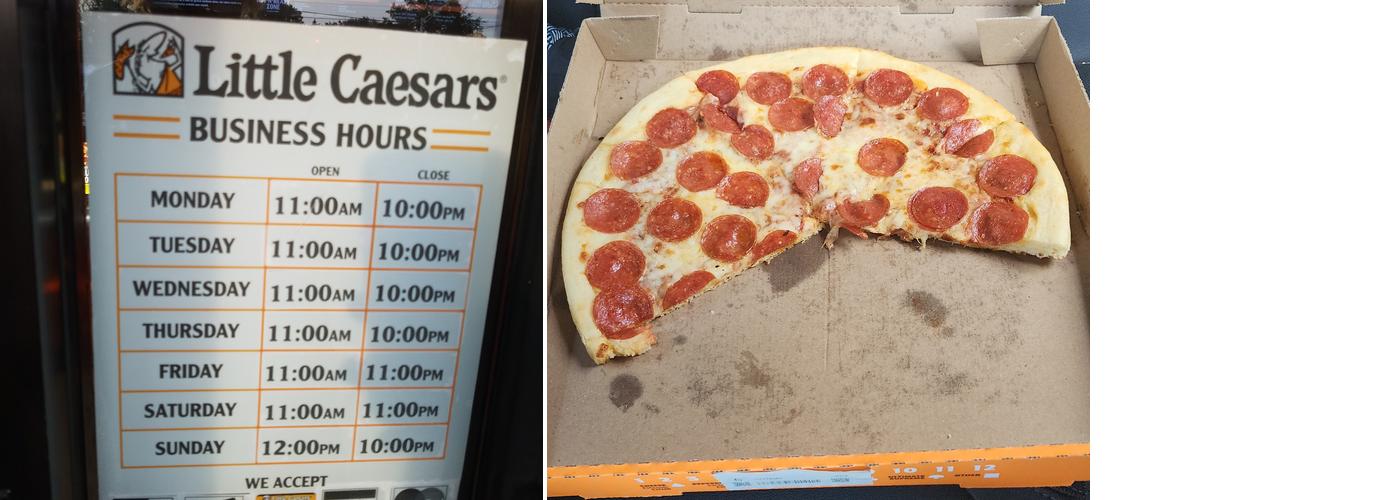 Little Caesars Pizza Menu