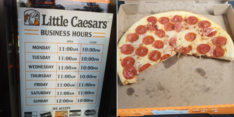 Little Caesars Pizza Menu