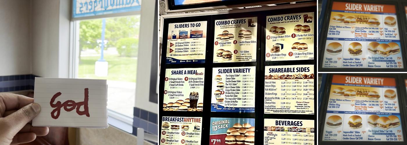White Castle Menu