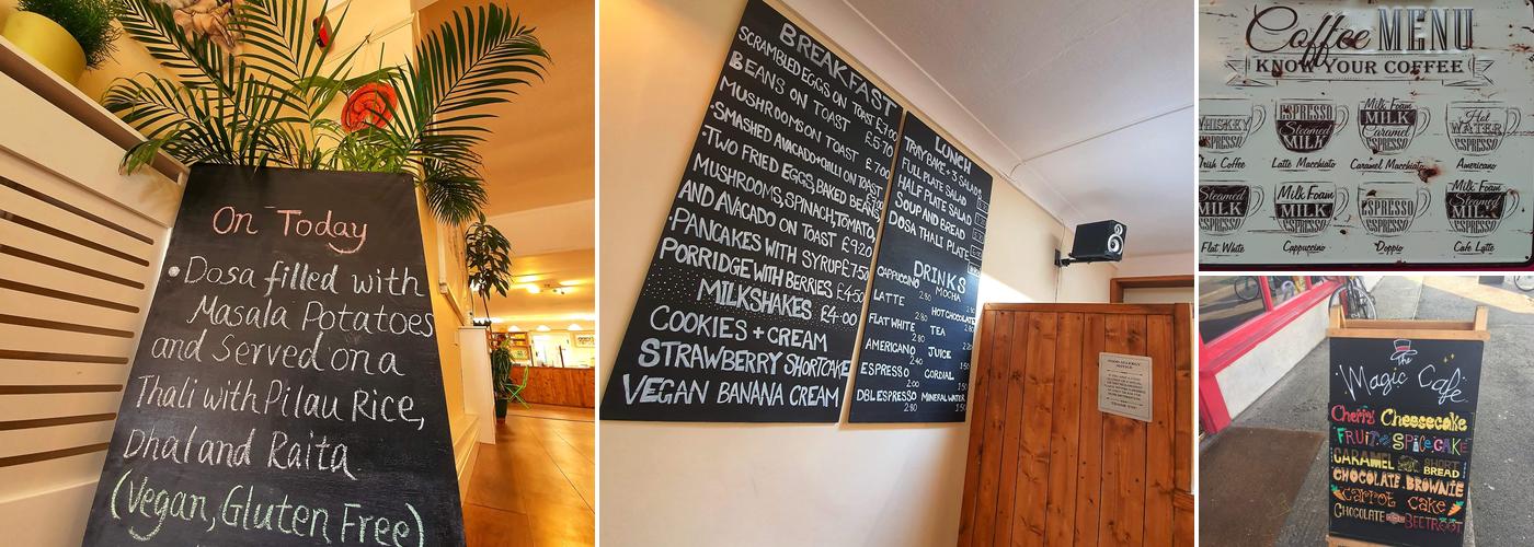 The Magic Café Menu