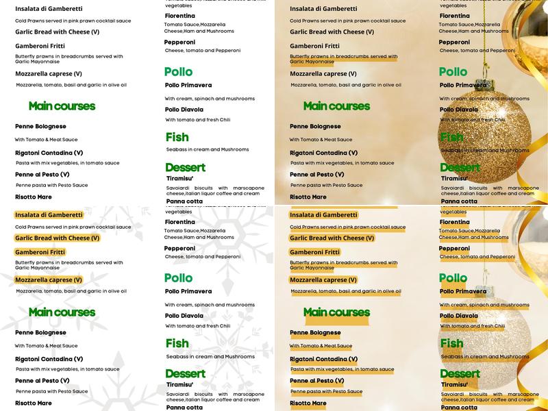 Delight Kebab House Menu