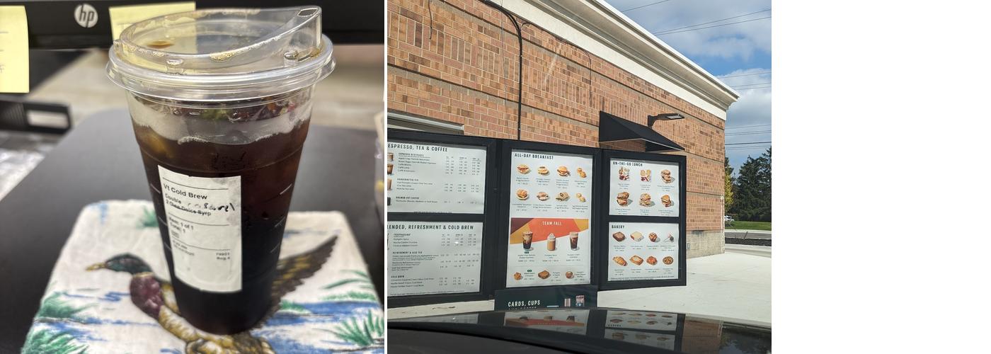 Starbucks Menu