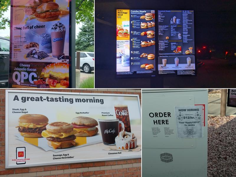 McDonald's Menu