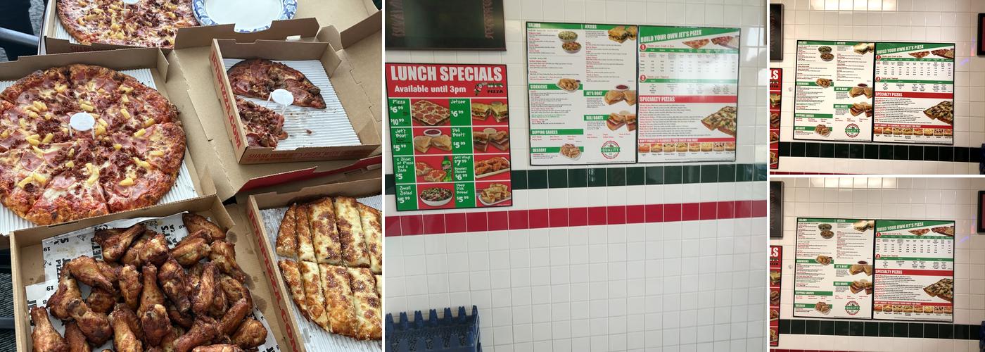 Jet's Pizza Menu