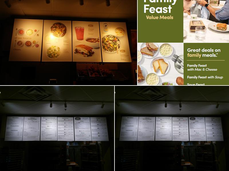 Panera Bread Menu