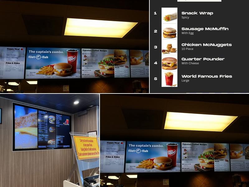 McDonald's Menu