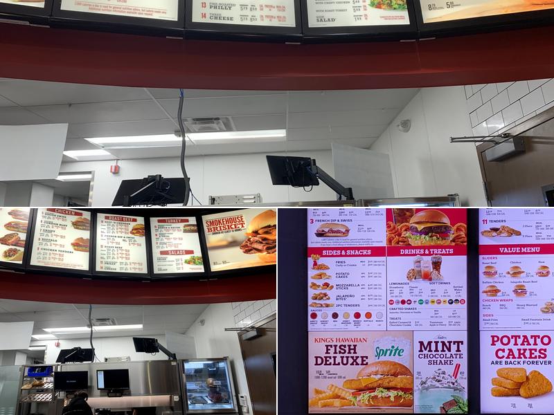 Arby's Menu