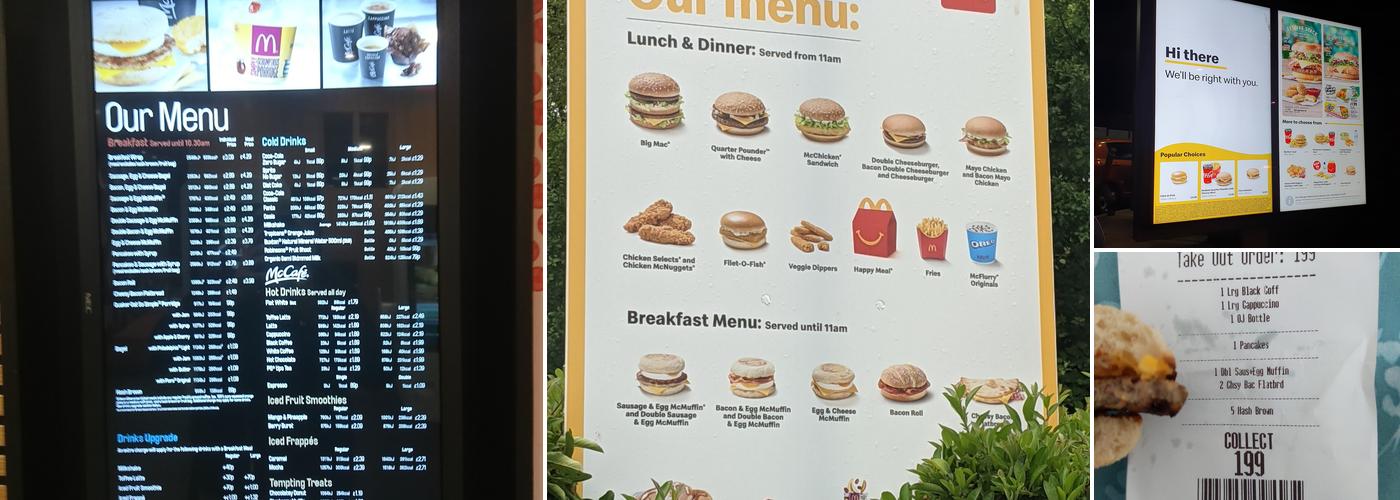 McDonald's Menu