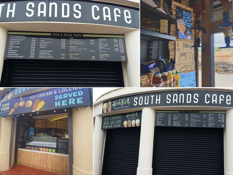 South Sands Beachside Cafe Menu