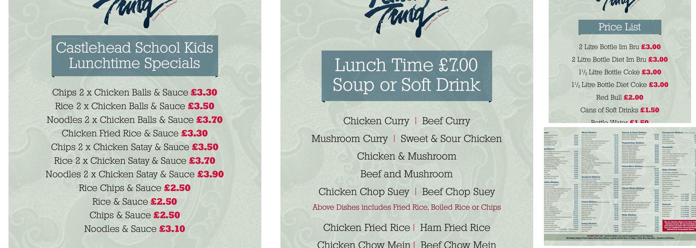 Kwang Tung Chinese Restaurant Menu