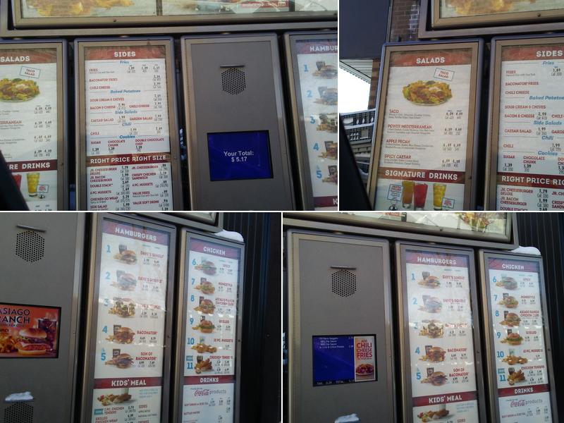 Wendy's Menu