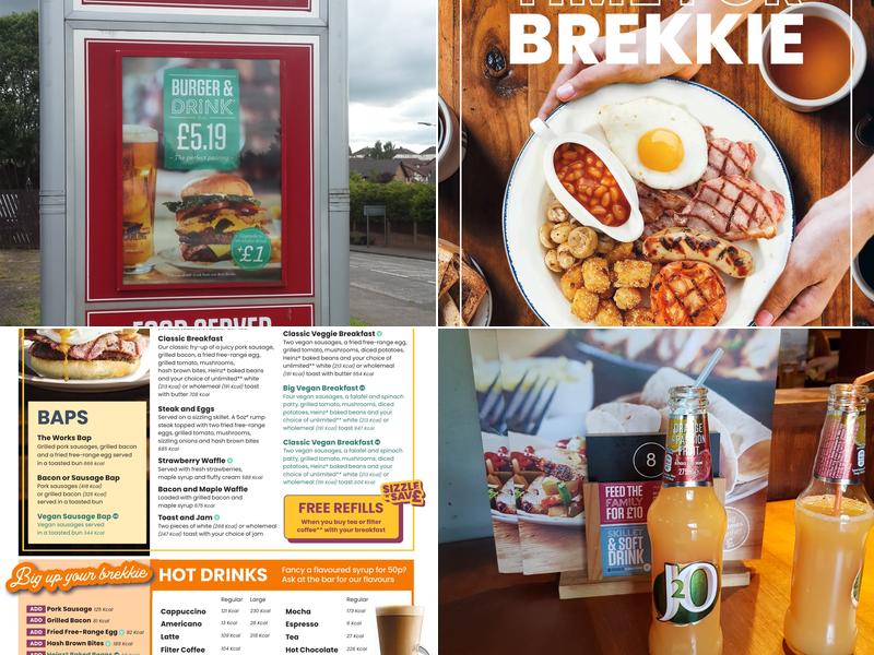 The Lord Lounsdale Menu