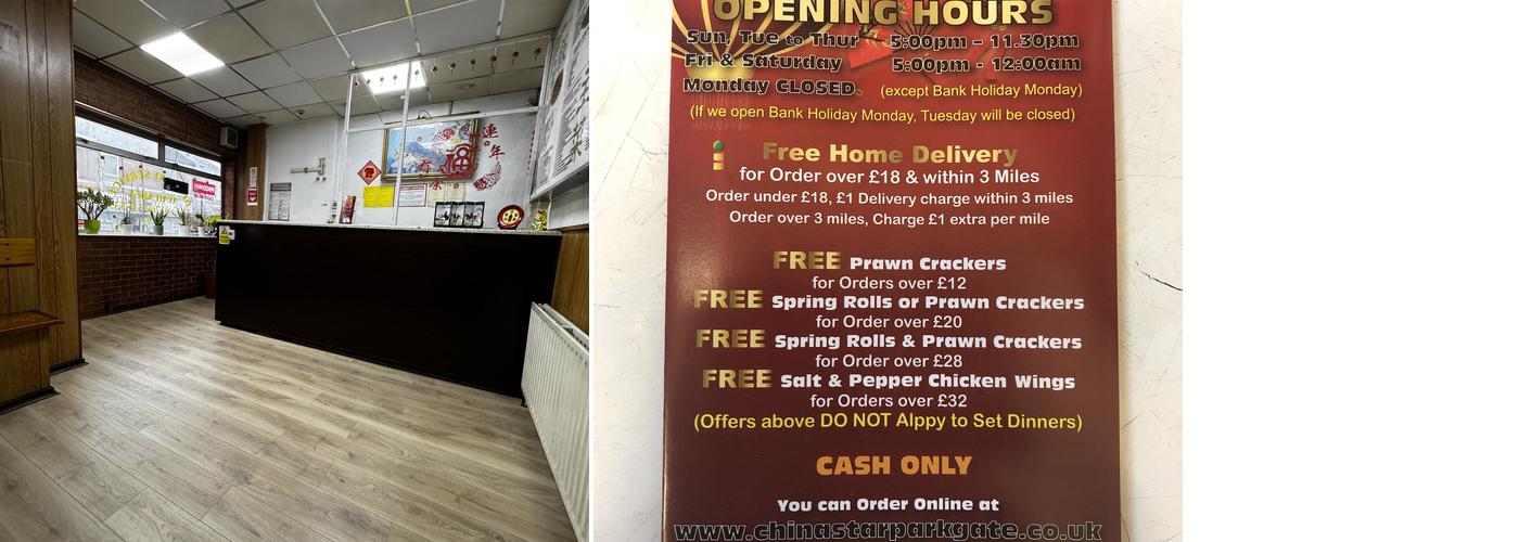 CHINA STAR Chinese Takeaway