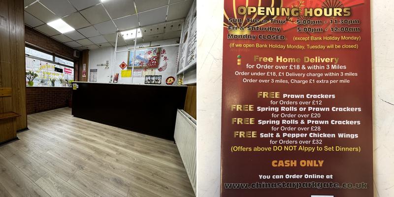 CHINA STAR Chinese Takeaway