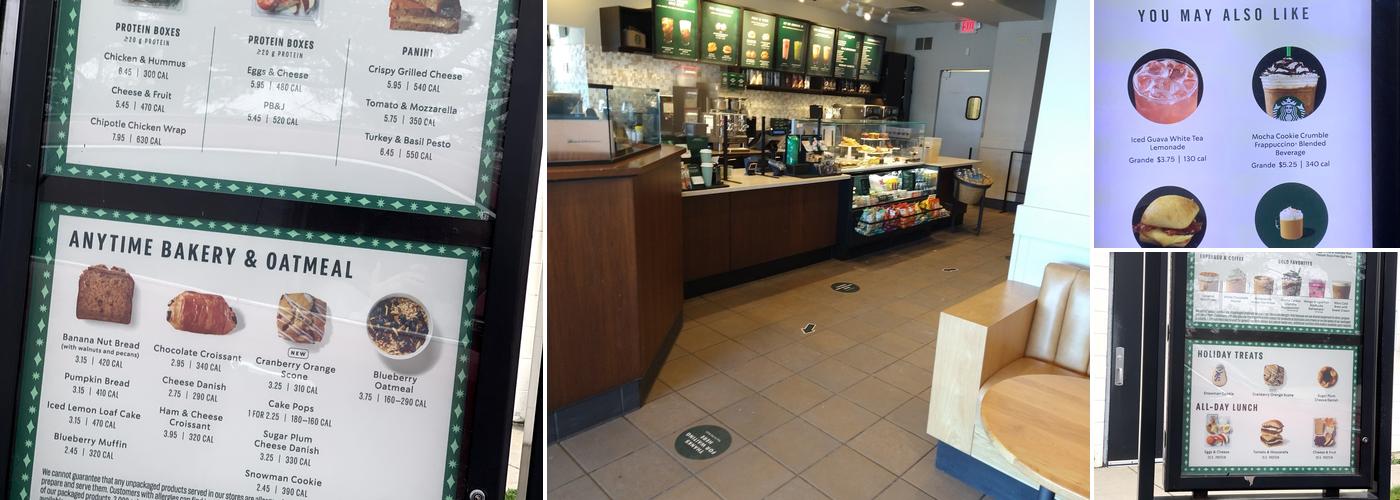 Starbucks Menu
