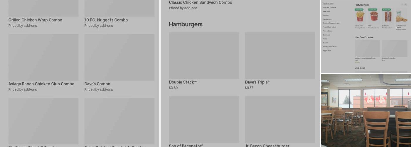 Wendy's Menu