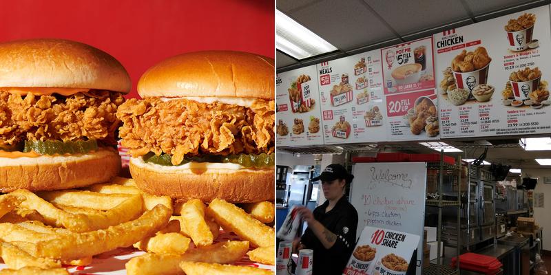KFC Menu
