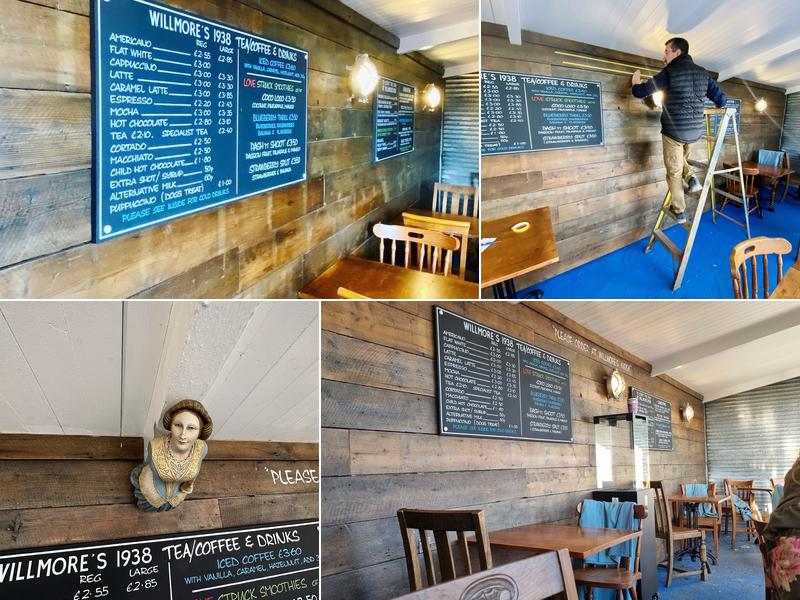 Willmore's 1938 Menu