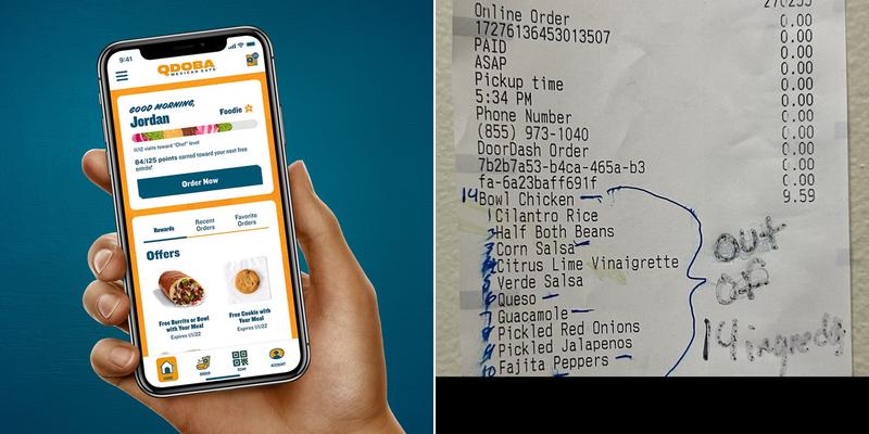 QDOBA Mexican Eats Menu