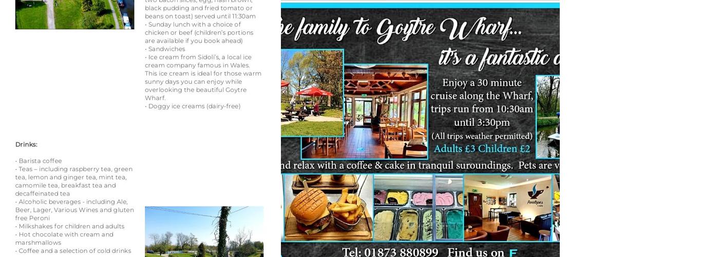 Penelope's Cafe Ltd Menu