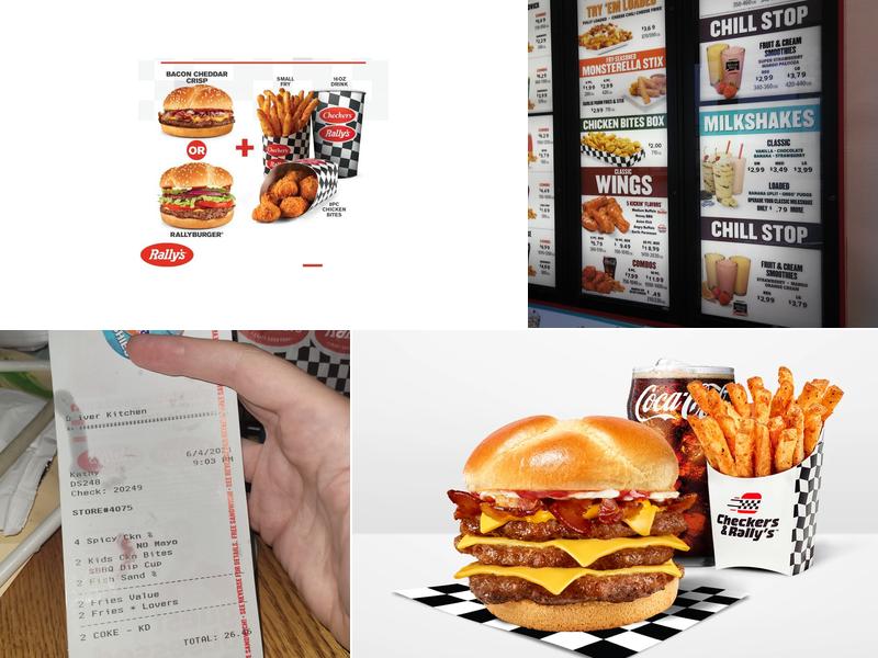 Checkers Menu