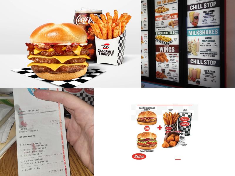 Checkers Menu