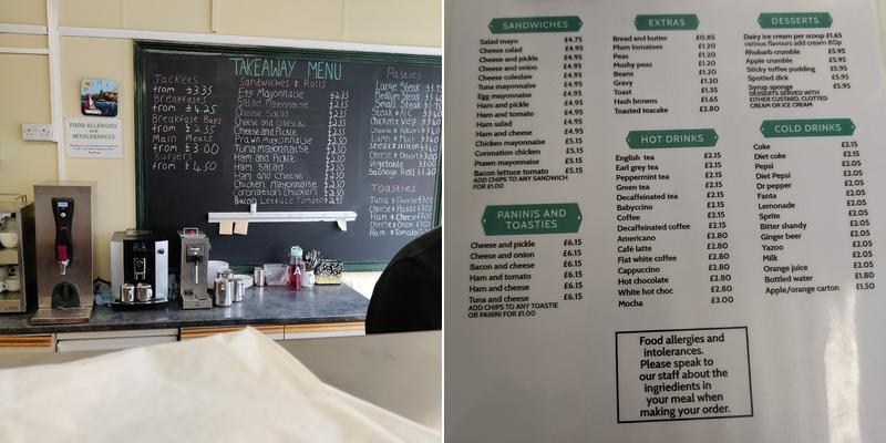 Mounts Bay Pasty Company Menu